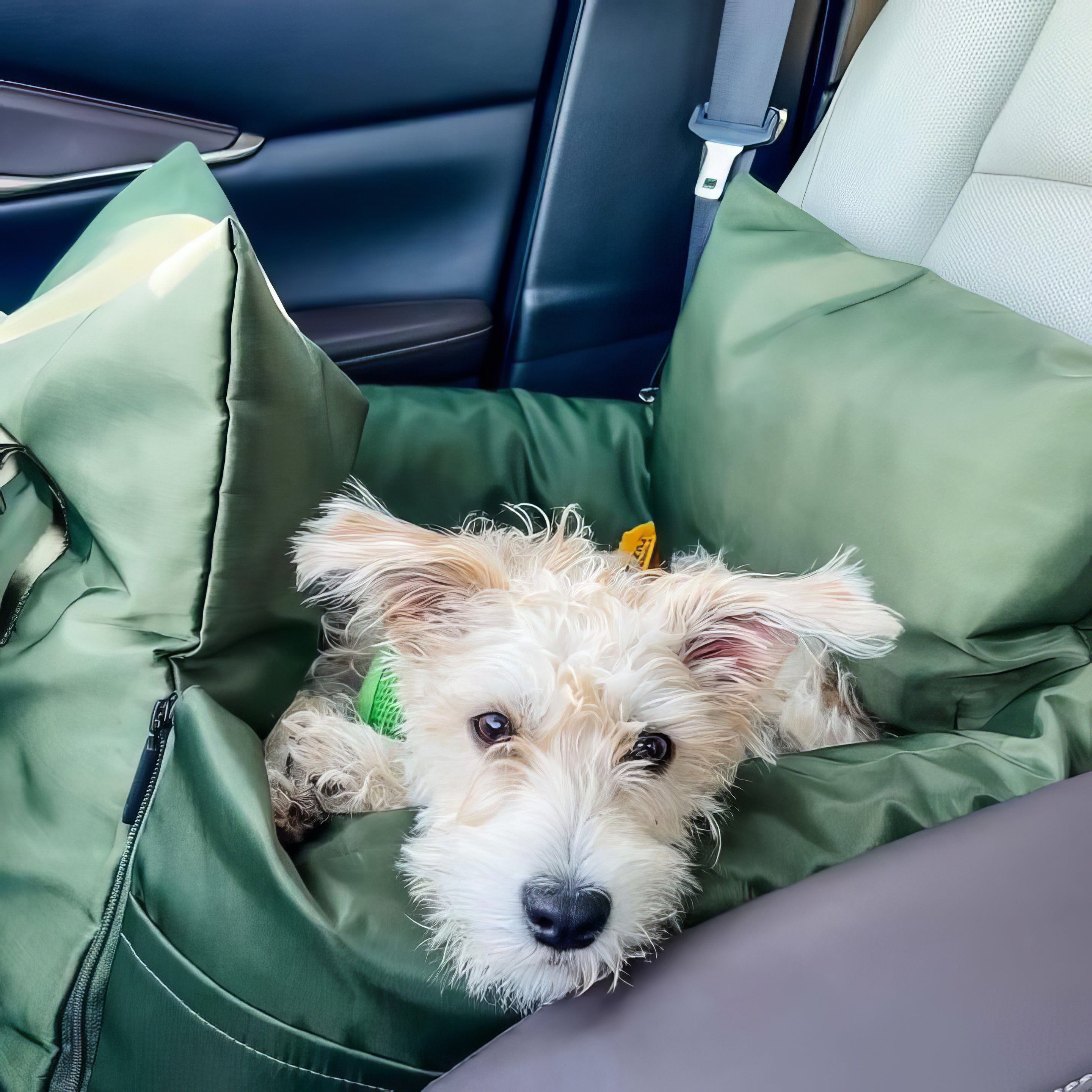 Siège de voiture pour chien étanche